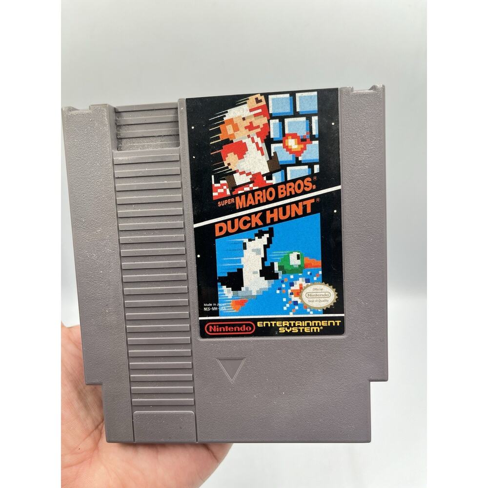 Super Mario Bros. Duck Hunt NES Nintendo Entertainment System 1988 Loose Game